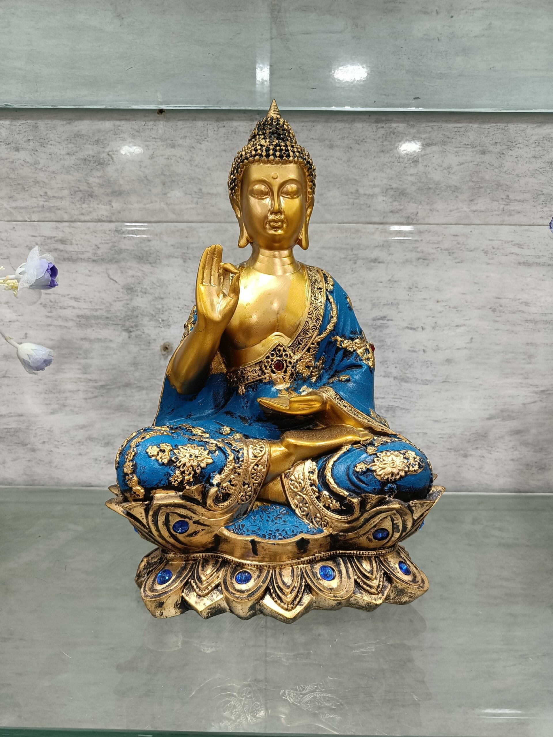 KAMAL SAMADHI BIG(BLUE)