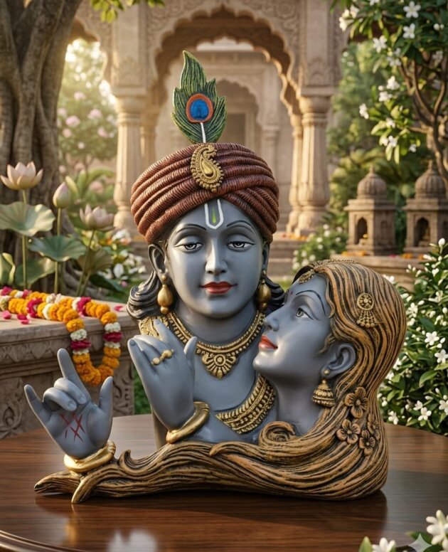 Radhe krishna big Hight-33/Length-17/Werth-43