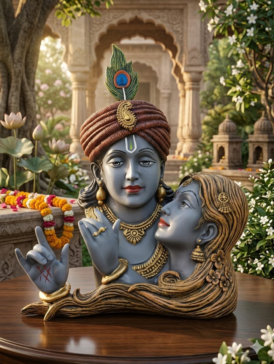 Radhe krishna big Hight-33/Length-17/Werth-43